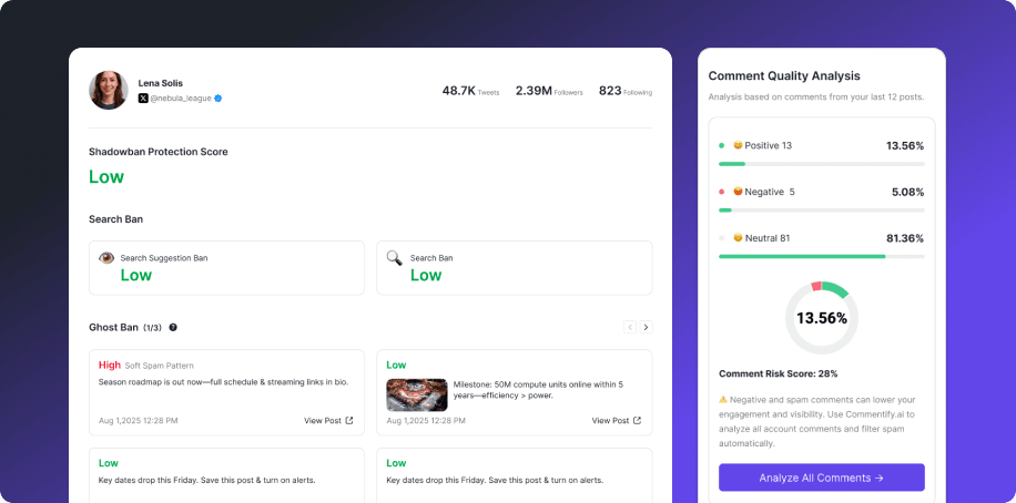 FREE SHADOWBAN CHECKER