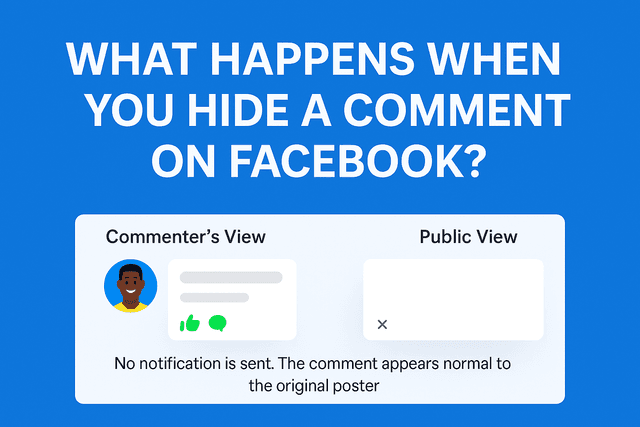 What Happens When You Hide a Comment on Facebook?